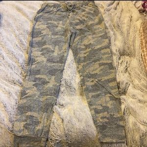 Phil Love Green Camo Joggers.